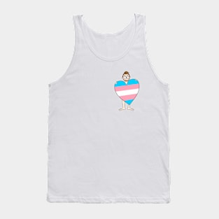 Trans Pride Heart Tank Top